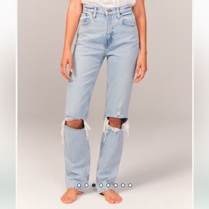 Brand New with Tags Size 18 Abercrombie&Fitch high waisted straight jeans